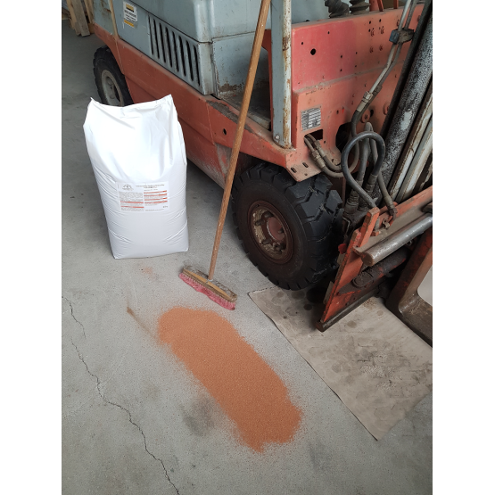 sorbent do zbierania wycieków olejowych